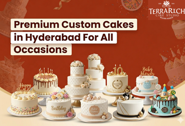 Premium Custom Cakes in Hyderabad For All Occasions