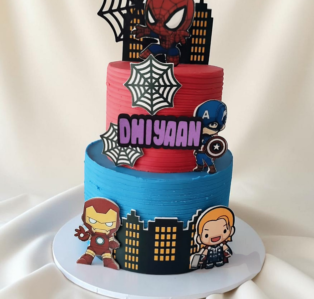 Marvel Super Hero Cake