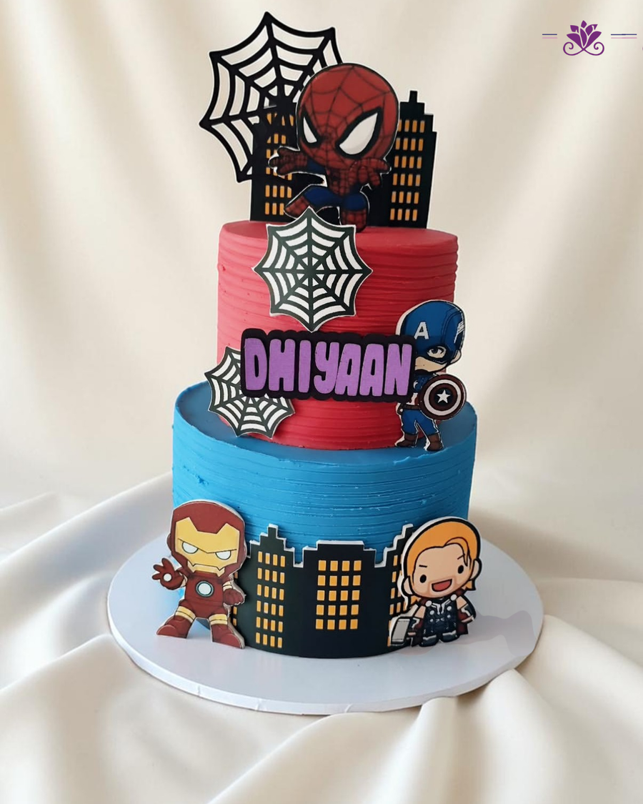 Marvel Super Hero Cake