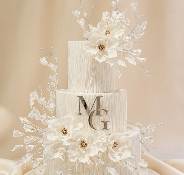 Luxury Floral Wedding Cake