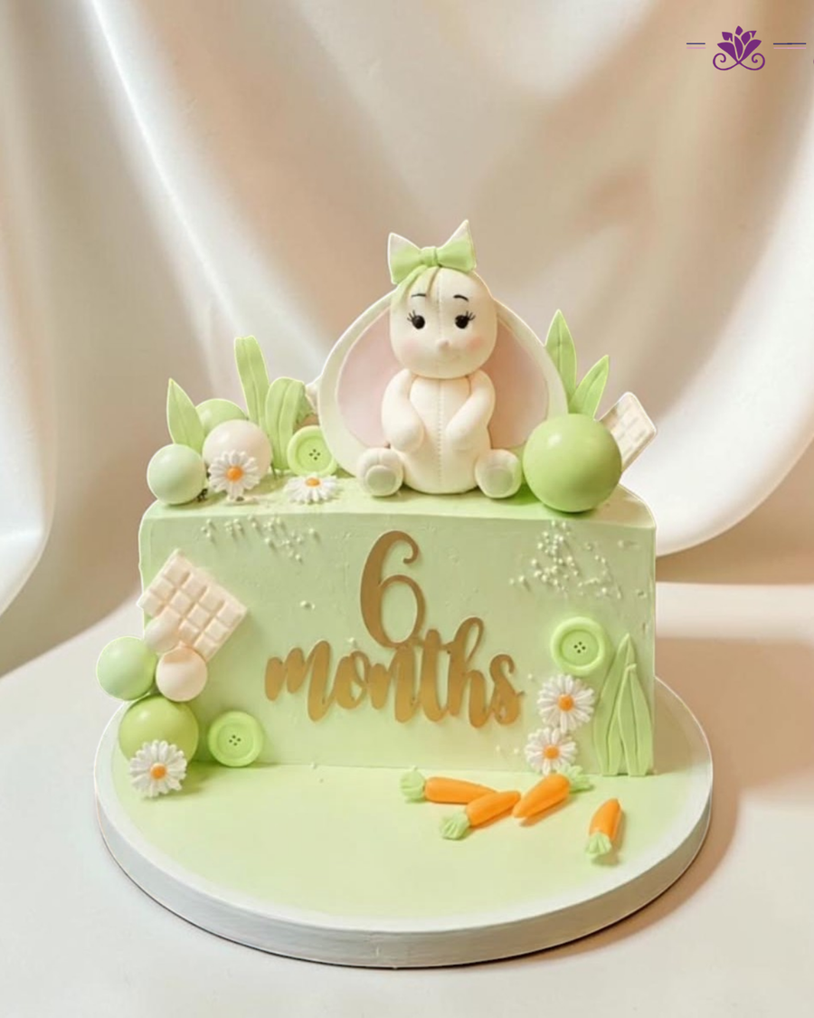 Cute Pastel Bunny Cake