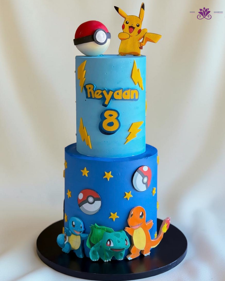 Pokémon Theme Birthday Cake