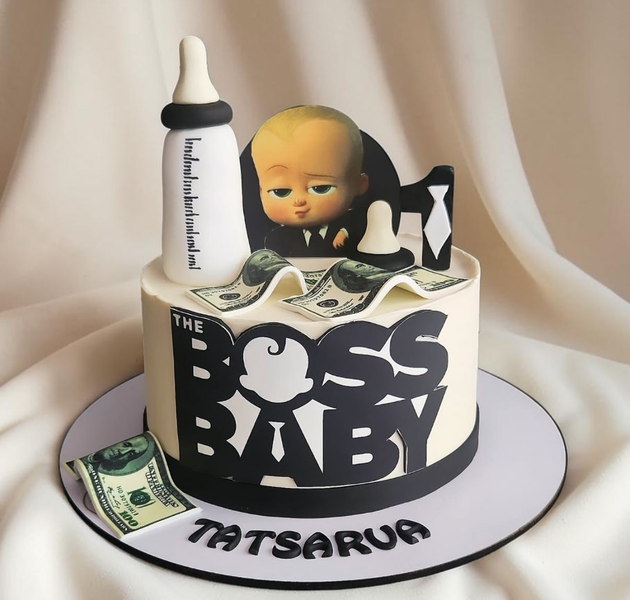 Boss Baby Money Theme Designer Cake