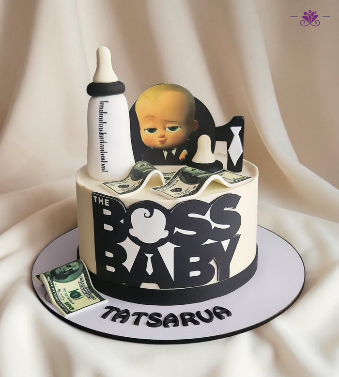 Boss Baby Money Theme Designer Cake