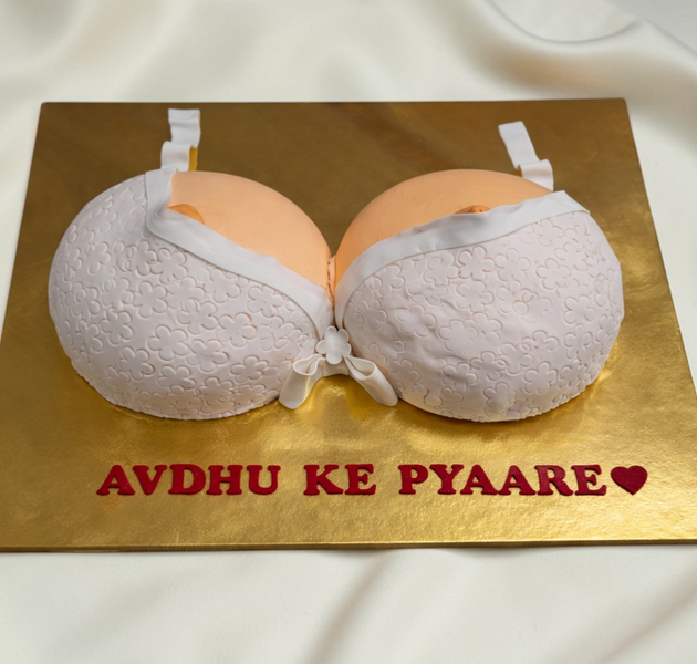 Bachelorette Bra Theme Cake