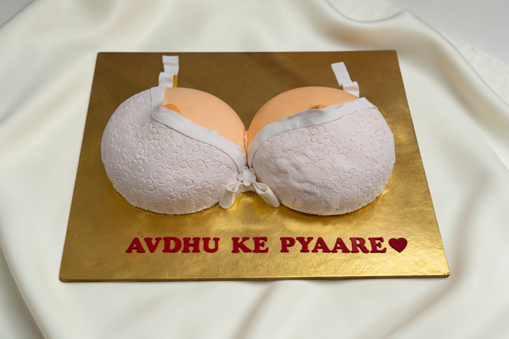 Bachelorette Bra Theme Cake