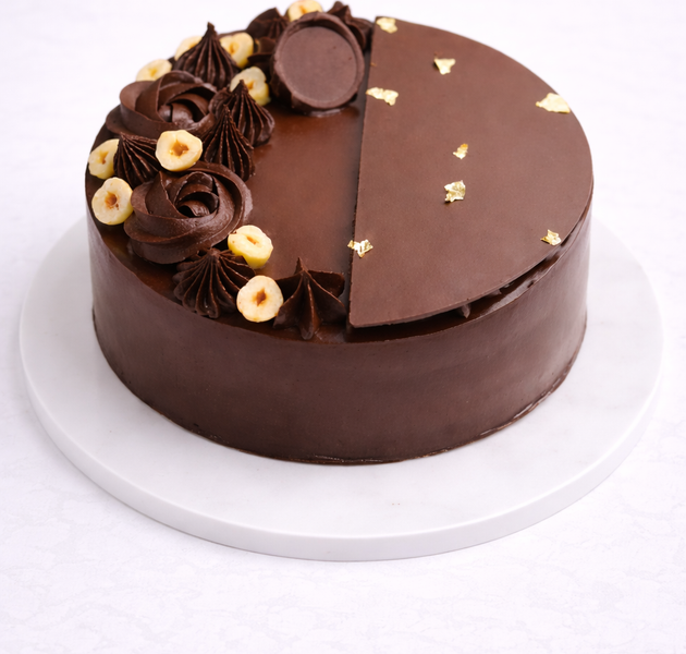Choco Hazelnut Cake