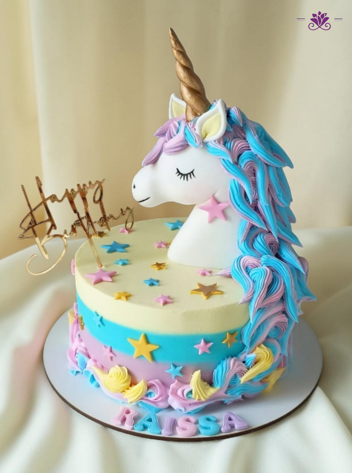 Pastel Unicorn Dream Birthday Cake