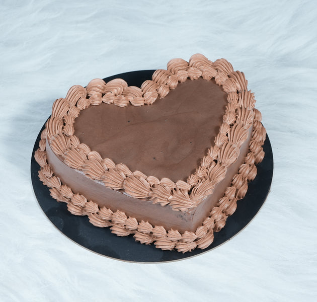 Heart Of Chocolate Cake