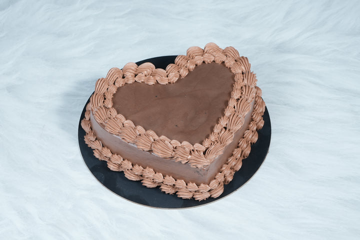 Heart Of Chocolate Cake