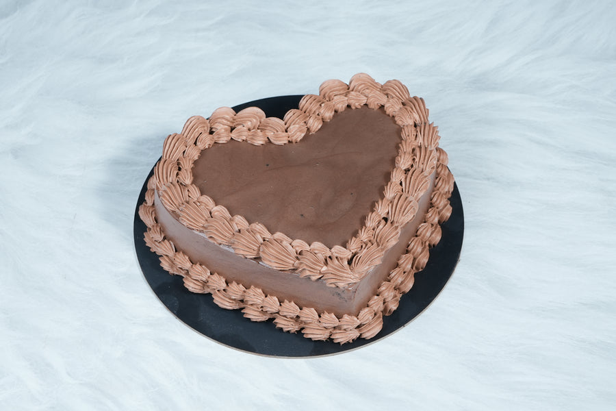 Heart Of Chocolate Cake