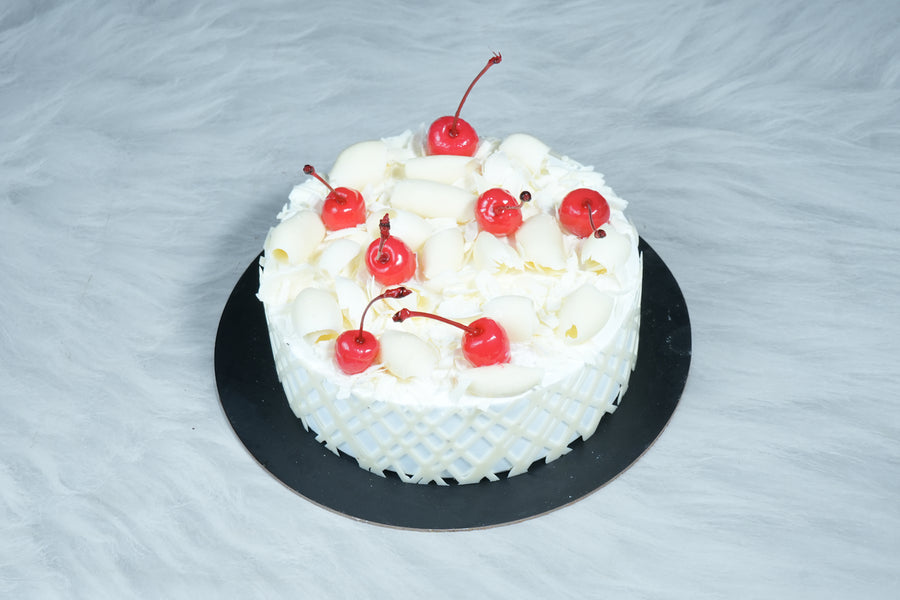 White Forest Cake