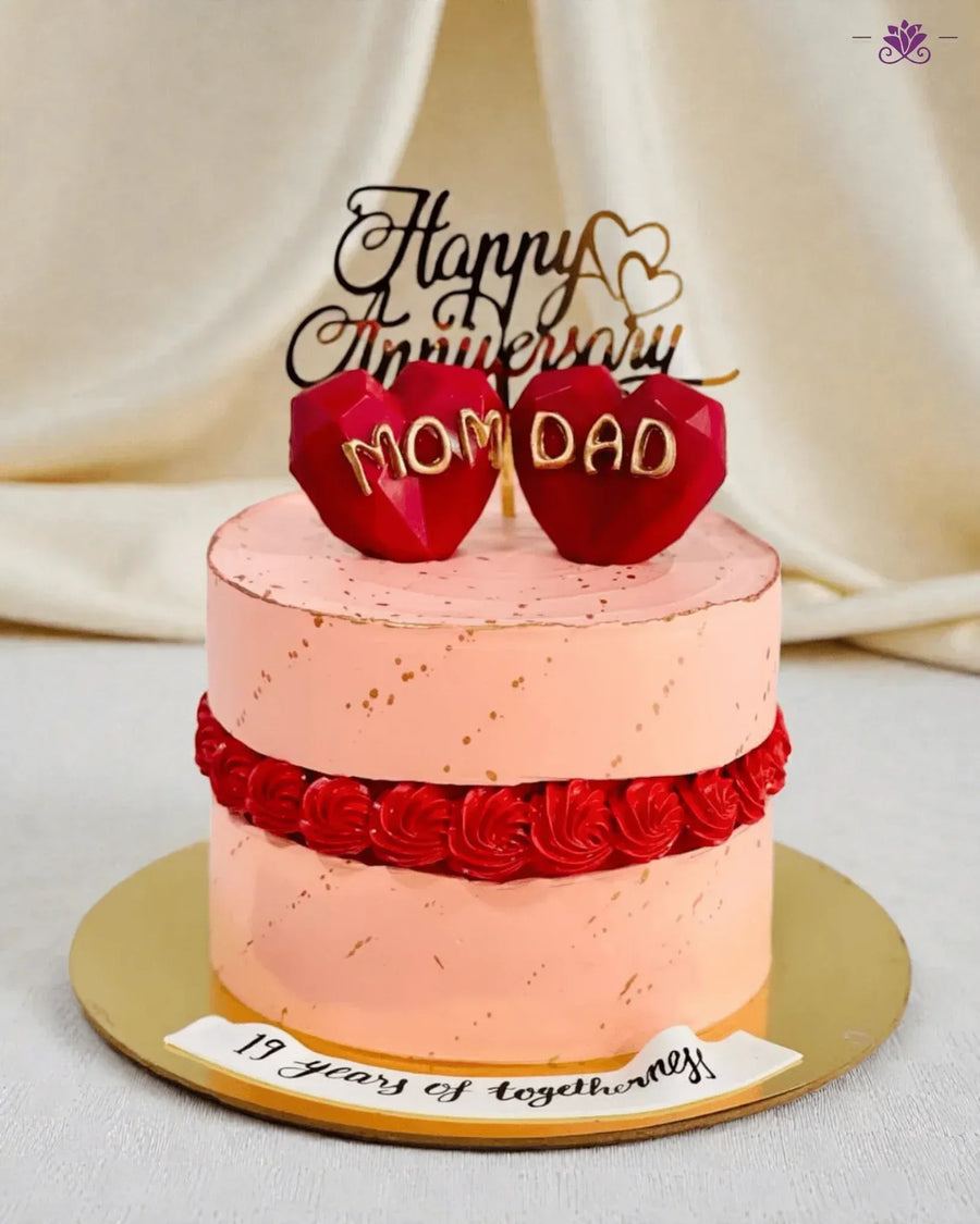 Anniversary Cake - Terrarich Cake Studio