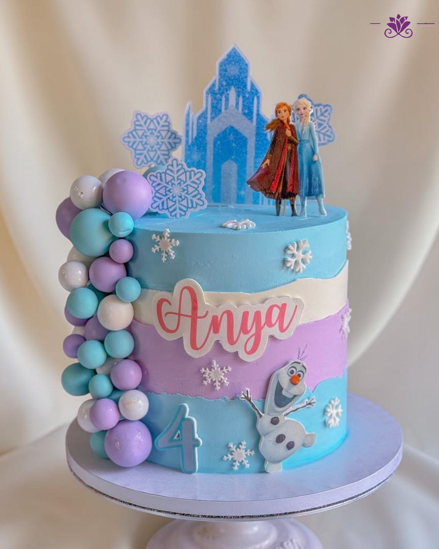 Frozen Princess Elsa Themed Birthday cake