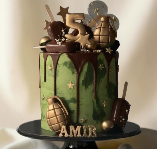 Army Commando Birthday Cake | Military Theme Designer Cake