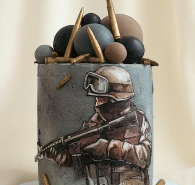 Military Soldier Theme Cake | Army Commando Designer Birthday Cake