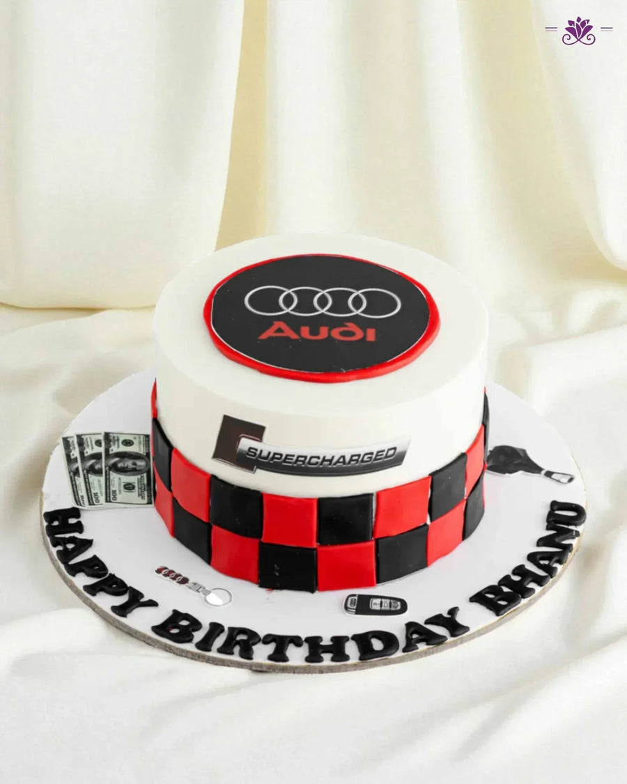 Audi Power Drive Cake - Terrarich Cake Studio