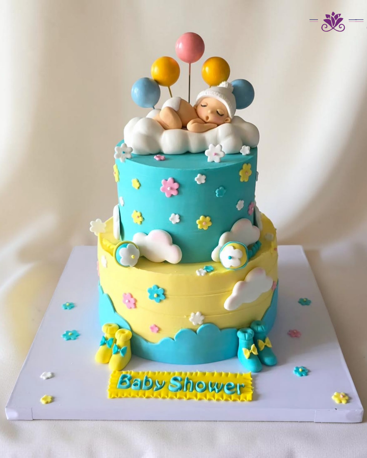 Baby Shower Theme Cake