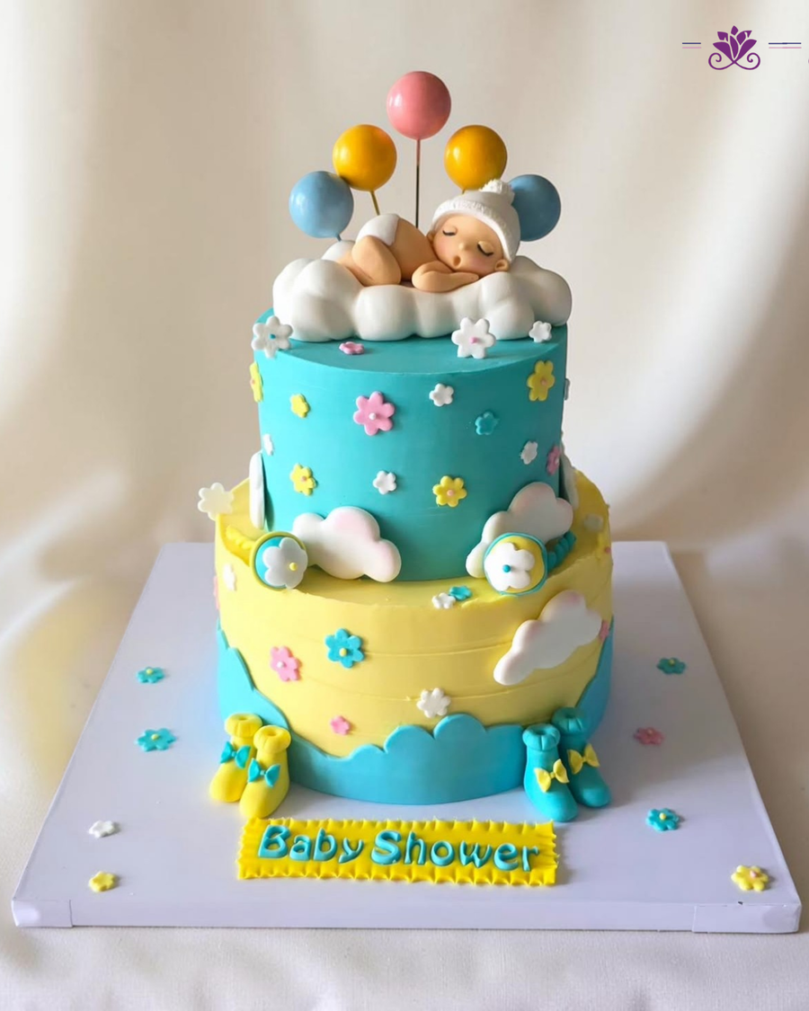 Baby Shower Theme Cake