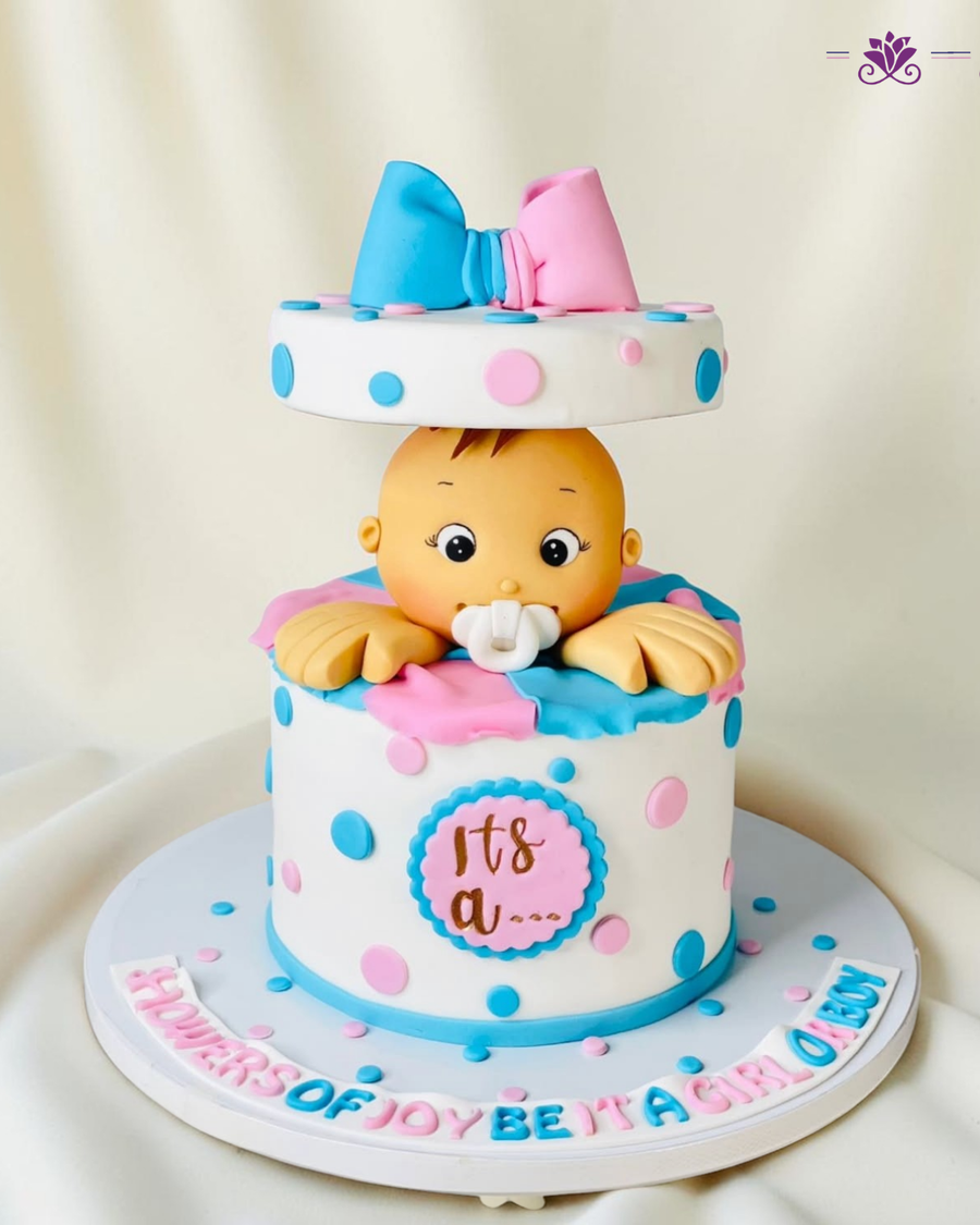 Baby Shower Theme Cake
