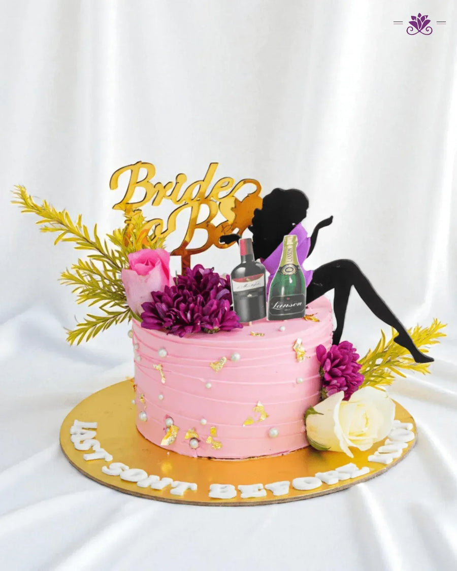 Bride to Be Celebration Cake - Terrarich Cake Studio
