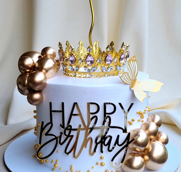 Royal Gold Birthday crown