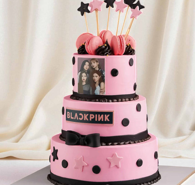 Pink Pop K-Star Celebration Cake