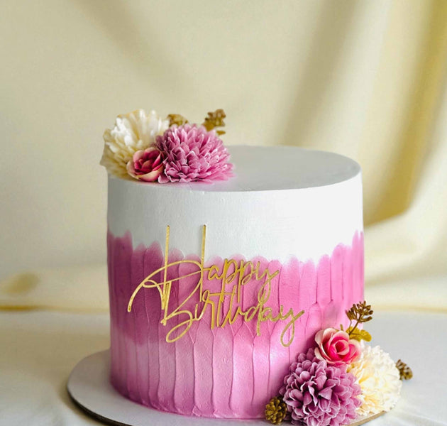 Blush Bloom Cake