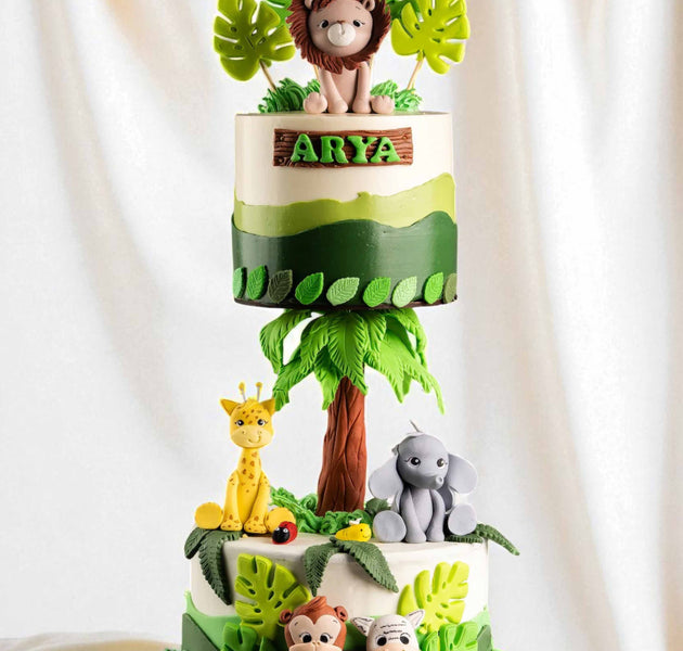Jungle Joy Anti Gravity Cake