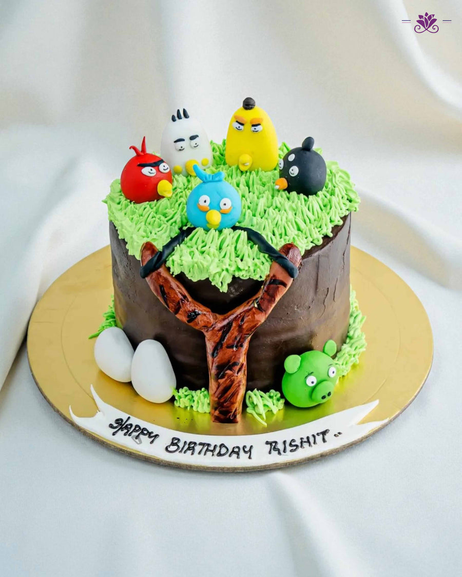 Angry Biords Adventure Cake