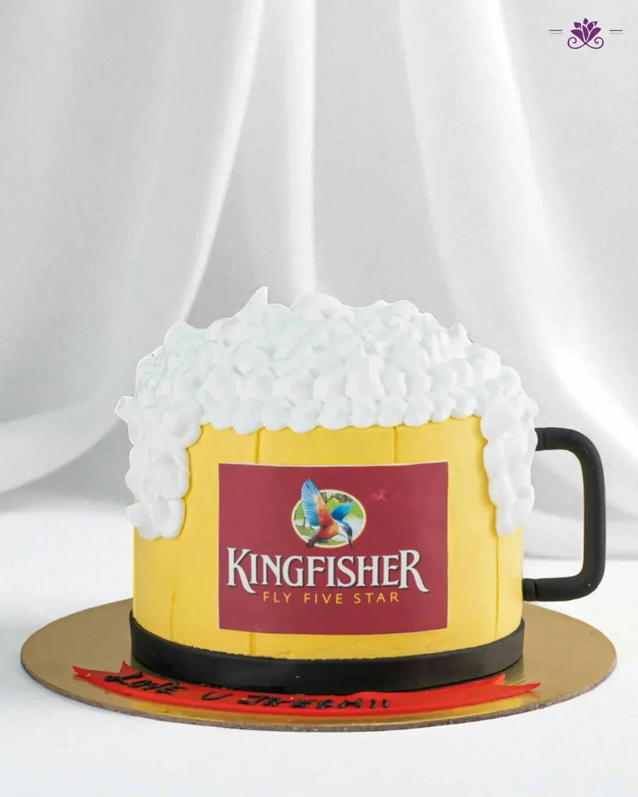 Cheers To King Mug Cake - Terrarich Cake Studio