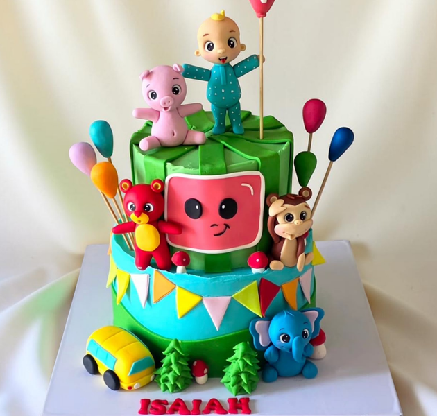 Adorable Baby Animals Cocomelon Cake