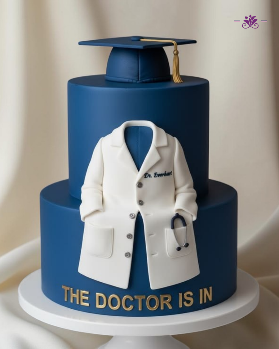 Doctor Graduation Cake