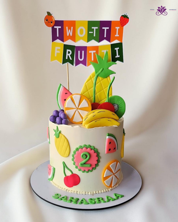 Two-Two Fruitilicious Birthday Cake