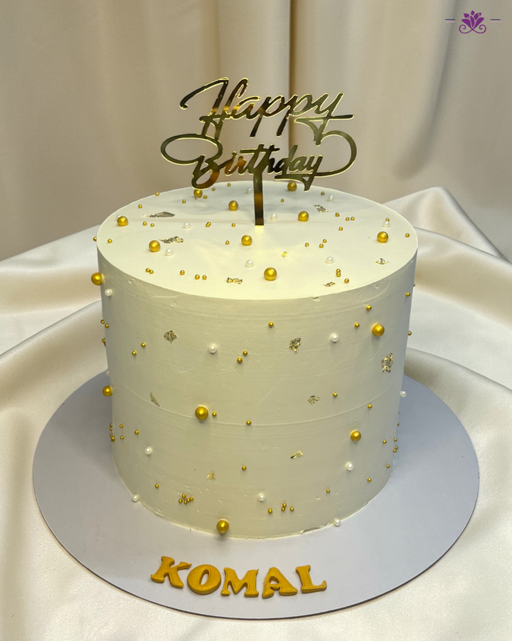 Luxury Pearl Birthday Cake