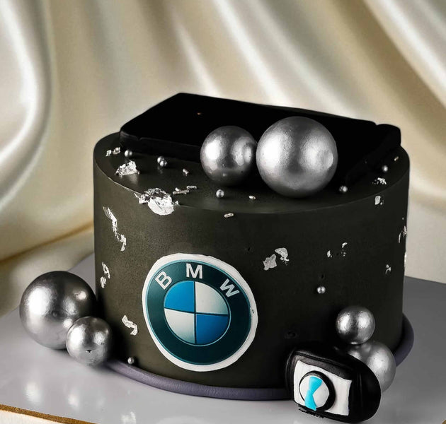 Midnight BMW Luxe Cake