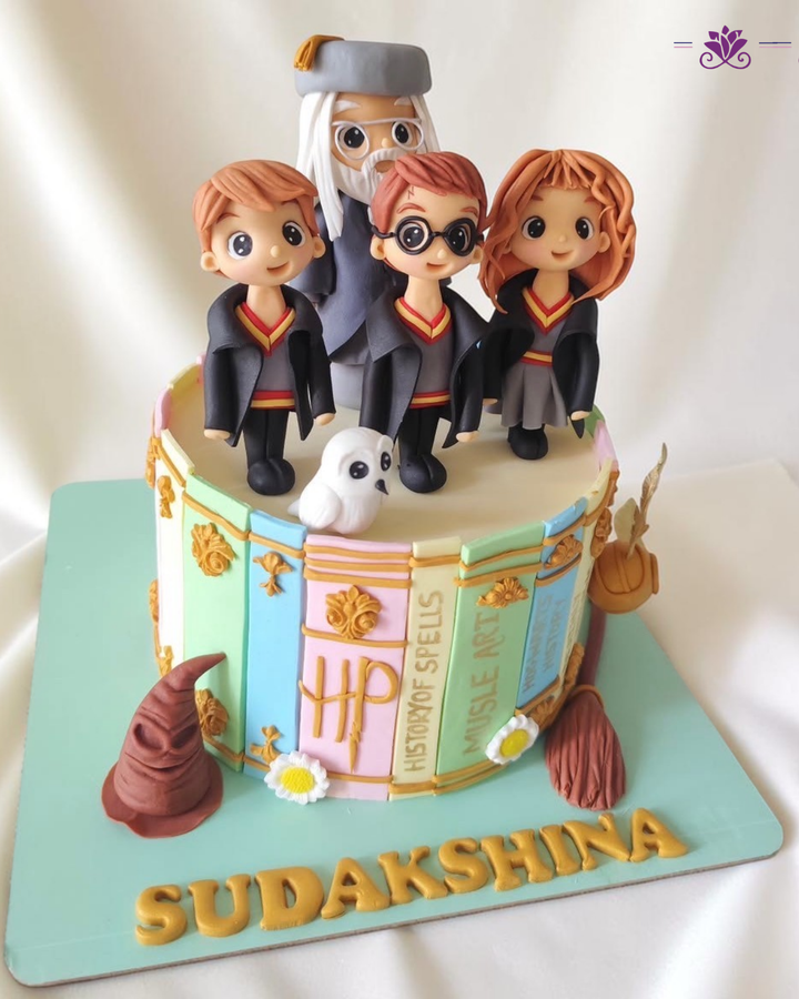 Harry Potter-themed designer cake