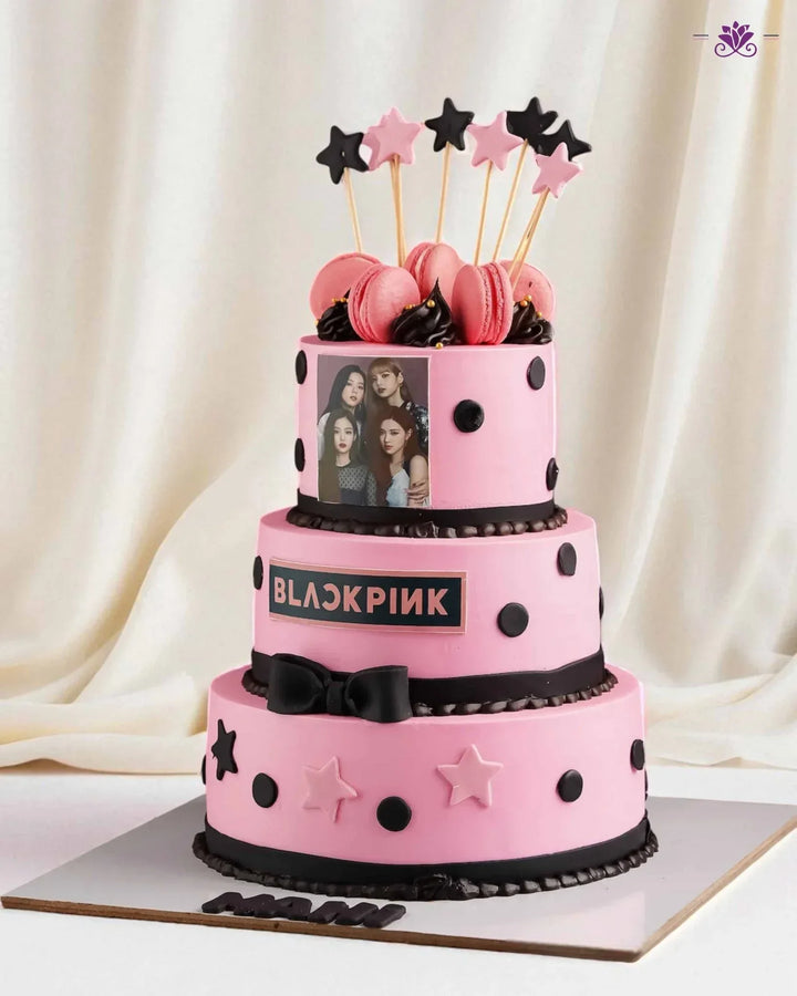 Pink Pop K-Star Celebration Cake