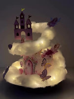 Rotating Fairy Castle Cloud Cake - image 2