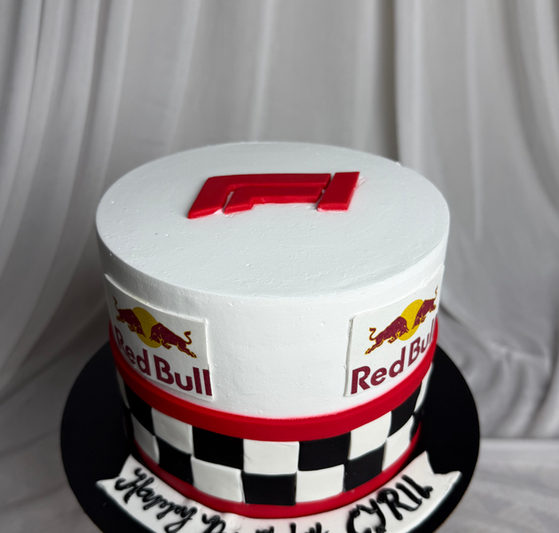 Formula 1 Red Bull Racing Grand Prix Birthday Cake