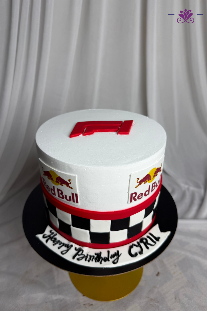 Formula 1 Red Bull Racing Grand Prix Birthday Cake