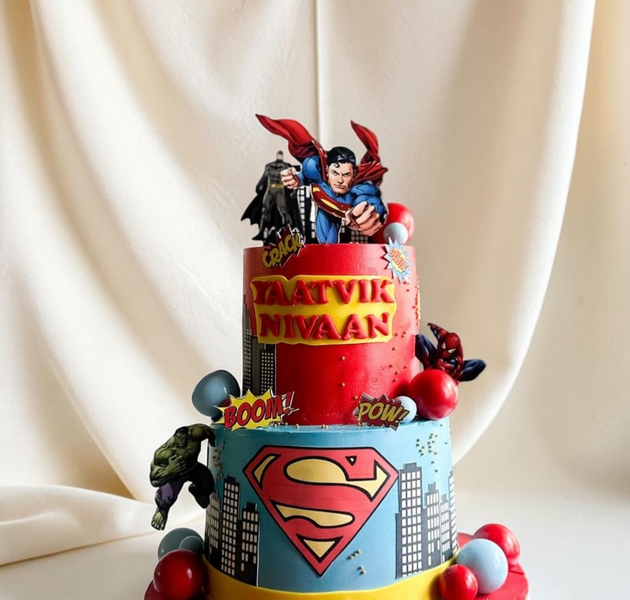 Super Hero Adventure Cake