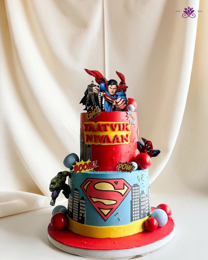 Super Hero Adventure Cake