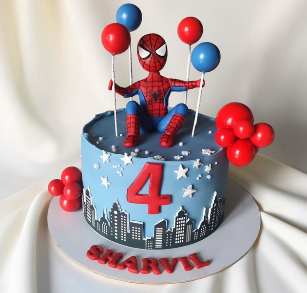 Spider-Man  Birthday Cake