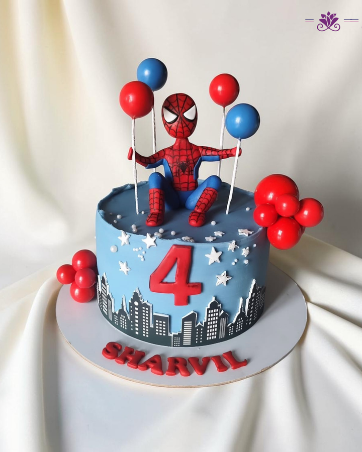 Spider-Man  Birthday Cake