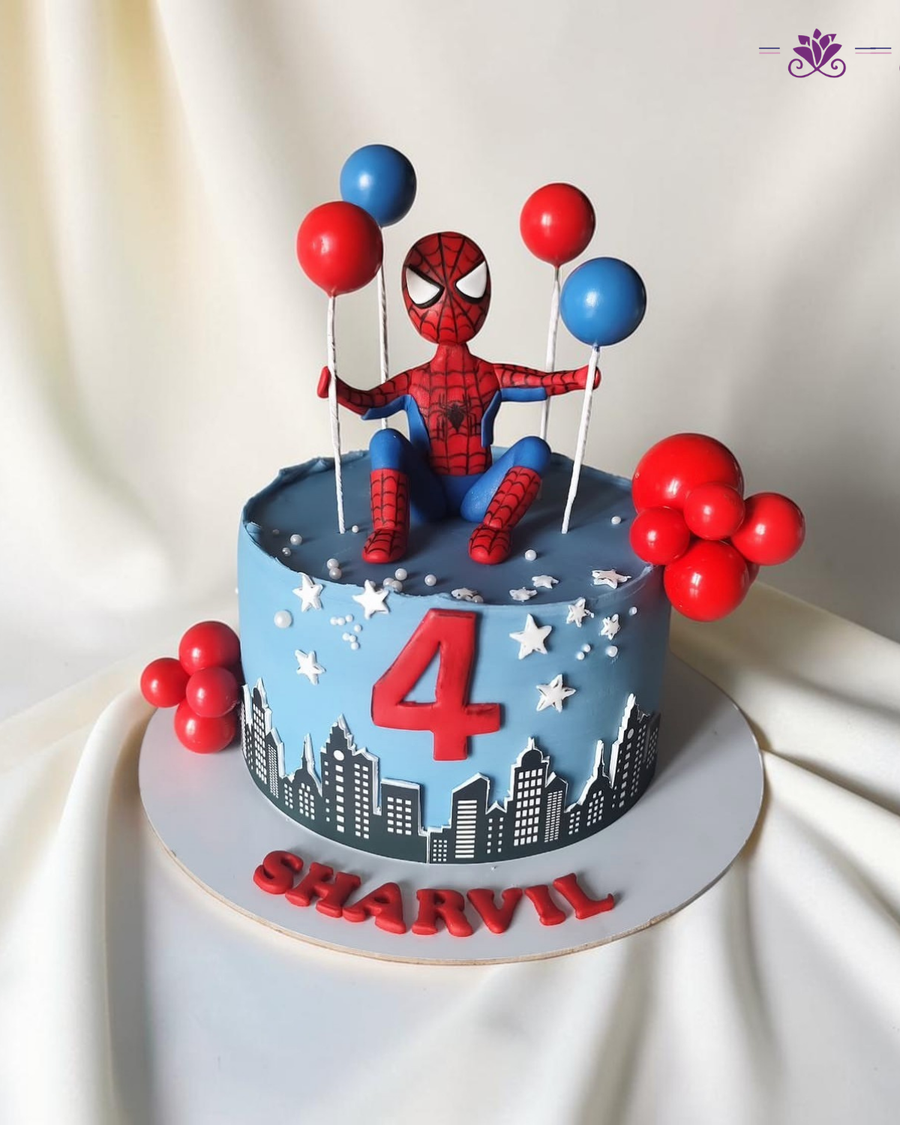 Spider-Man  Birthday Cake