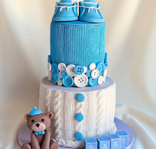 Baby Boy Theme Cake