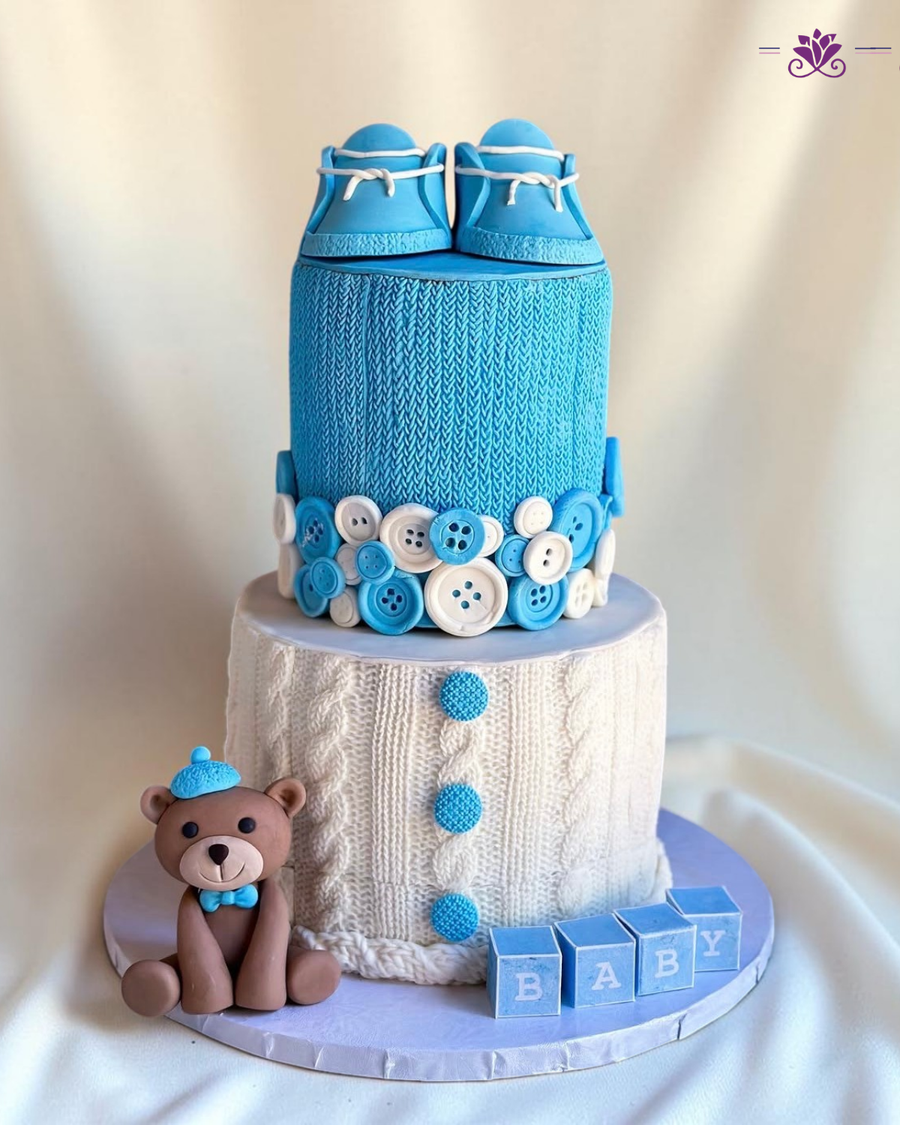 Baby Boy Theme Cake