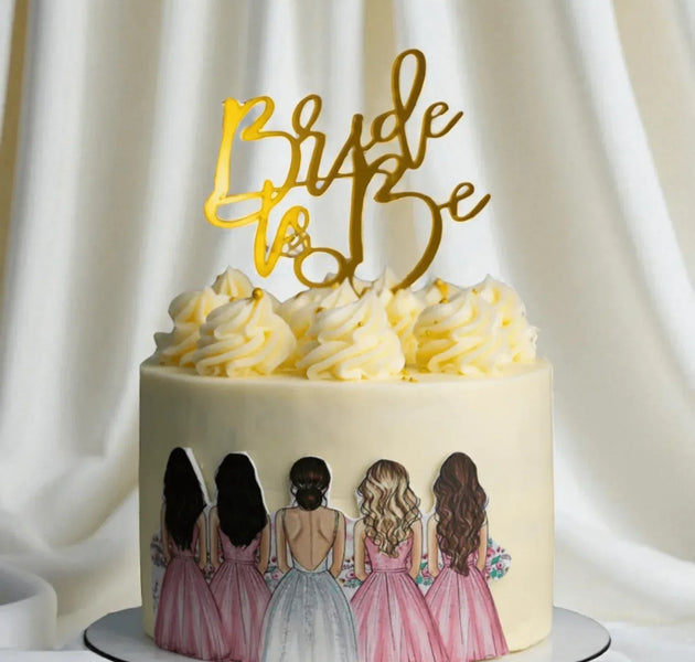 The Bride & Her Tribe Cake - Terrarich Cake Studio