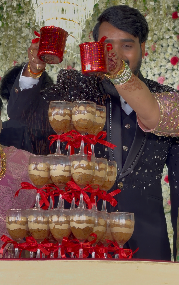 Terrarich Wedding Signature Tiramisu Tower (Set of 30 Glasses)
